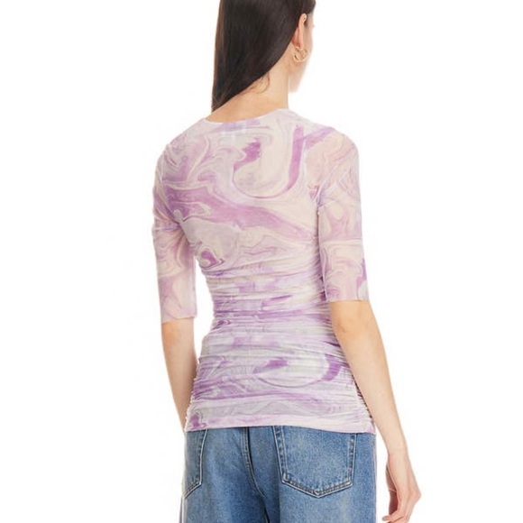 GANNI Shirt with Rouches (S) - Picture 2 of 10